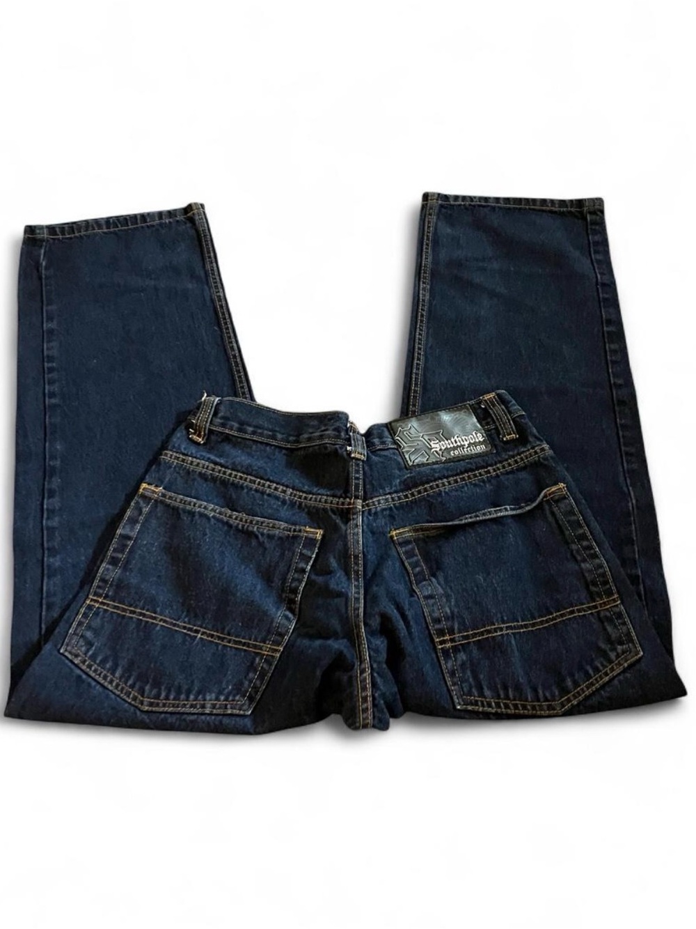 Vintage Southpole Jeans Mens 32x30 Denim Straight Hip Hop Pants Skater Y2K